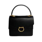 Pre-owned Leather handbags Celine Vintage , Black , Dames