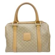 Pre-owned Canvas handbags Celine Vintage , Beige , Dames