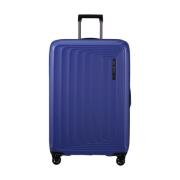 Blauwe Trolley Koffer met Schokabsorberende Wielen Samsonite , Blue , ...