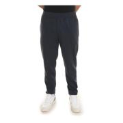 Slim Fit Casual Broek Emporio Armani , Blue , Heren