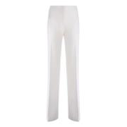 Witte Broek met Pataloni Stijl Pinko , White , Dames