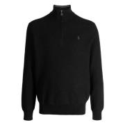 Katoenen half-zip sweatshirt Ralph Lauren , Gray , Heren