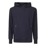 Katoenen sweatshirt met capuchon en ritssluiting C.p. Company , Blue ,...