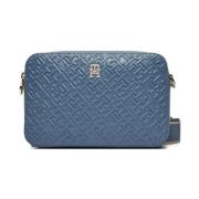 Stijlvolle Camera Tas voor Vrouwen Tommy Hilfiger , Blue , Dames