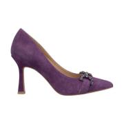 Hak schoen neus detail Alma EN Pena , Purple , Dames