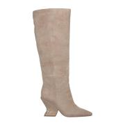 Laars met hak en kralen Alma EN Pena , Beige , Dames