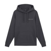 Geborduurde Hoodie - Klassieke Stijl Lyle & Scott , Gray , Heren