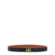 Omkeerbare riem 138935-001 Tory Burch , Black , Dames