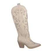 Cowboylaars met hak Alma EN Pena , Beige , Dames