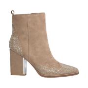 Enkellaars met glitterontwerp Alma EN Pena , Beige , Dames