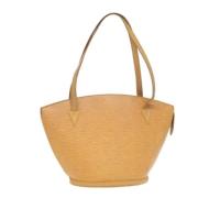 Pre-owned Leather louis-vuitton-bags Louis Vuitton Vintage , Yellow , ...