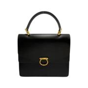 Pre-owned Leather celine-bags Celine Vintage , Black , Dames