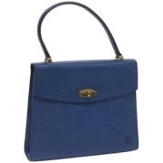 Pre-owned Leather louis-vuitton-bags Louis Vuitton Vintage , Blue , Da...