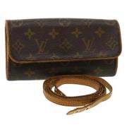 Pre-owned Canvas louis-vuitton-bags Louis Vuitton Vintage , Brown , Da...