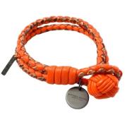 Pre-owned Leather bracelets Bottega Veneta Vintage , Orange , Dames