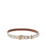 Pre-owned Canvas belts Louis Vuitton Vintage , Multicolor , Dames