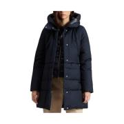 Stijlvolle jas met Frut2346 ontwerp Woolrich , Blue , Dames