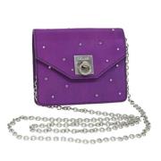 Pre-owned Silk celine-bags Celine Vintage , Purple , Dames