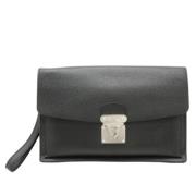 Pre-owned Leather louis-vuitton-bags Louis Vuitton Vintage , Black , D...