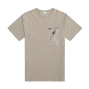 Beige Zak T-Shirt voor Mannen Columbia , Beige , Heren