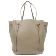 Pre-owned Leather celine-bags Celine Vintage , Beige , Dames