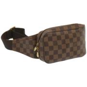 Pre-owned Canvas louis-vuitton-bags Louis Vuitton Vintage , Brown , Da...