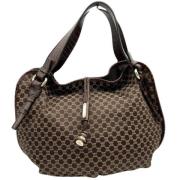 Pre-owned Canvas celine-bags Celine Vintage , Brown , Dames