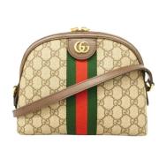 Pre-owned Plastic gucci-bags Gucci Vintage , Brown , Dames