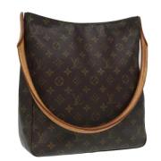 Pre-owned Canvas louis-vuitton-bags Louis Vuitton Vintage , Brown , Da...