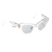 Pre-owned Plastic sunglasses Miu Miu Pre-owned , Gray , Dames