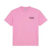 Spiderweb Tee in Roze Katoen Polar Skate Co. , Pink , Heren