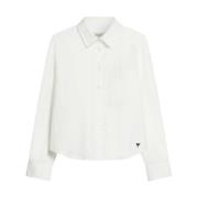 Klassieke Overhemd met Elegante Details Max Mara Weekend , White , Dam...