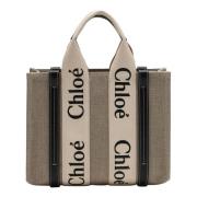 Kleine Tote Tas Chloé , Beige , Dames