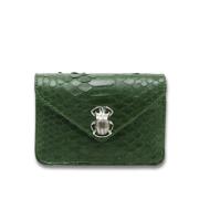 Python Enveloppe Kaarthouder Scarabee Claris Virot , Green , Dames