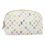 Pre-owned Canvas louis-vuitton-bags Louis Vuitton Vintage , White , Da...