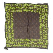 Pre-owned Silk scarves Louis Vuitton Vintage , Multicolor , Dames