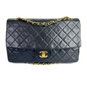 Pre-owned Fabric chanel-bags Chanel Vintage , Black , Dames