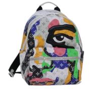 Pre-owned Canvas backpacks Louis Vuitton Vintage , Multicolor , Dames