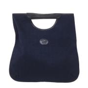 Pre-owned Canvas handbags Celine Vintage , Blue , Dames