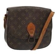 Pre-owned Canvas louis-vuitton-bags Louis Vuitton Vintage , Brown , Da...