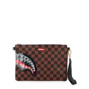 Lenticular Chomp Cross Rugzak Sprayground , Brown , Heren