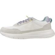 Colorbloc High Top Sneakers Hey Dude , White , Dames