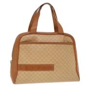 Pre-owned Canvas handbags Celine Vintage , Beige , Dames