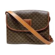 Pre-owned Canvas celine-bags Celine Vintage , Brown , Dames