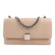 Pre-owned Leather celine-bags Celine Vintage , Beige , Dames