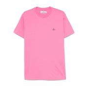 Roze T-shirts en Polos met Orb Logo Vivienne Westwood , Pink , Dames