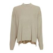 Timothea2 Coltrui met Zijsplitten Drykorn , Beige , Dames