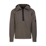 Walnoot Hoodie Sweater C.p. Company , Brown , Heren