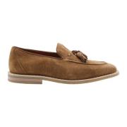 Klassieke Mocassin Schoenen voor Heren Flecs , Brown , Heren