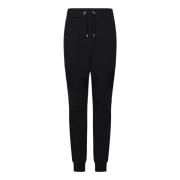 Zwarte Katoenen Joggers met Geribbelde Knieën Balmain , Black , Heren